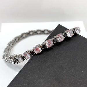 Brand New🖤 Sterling Silver Bracelet with Stones